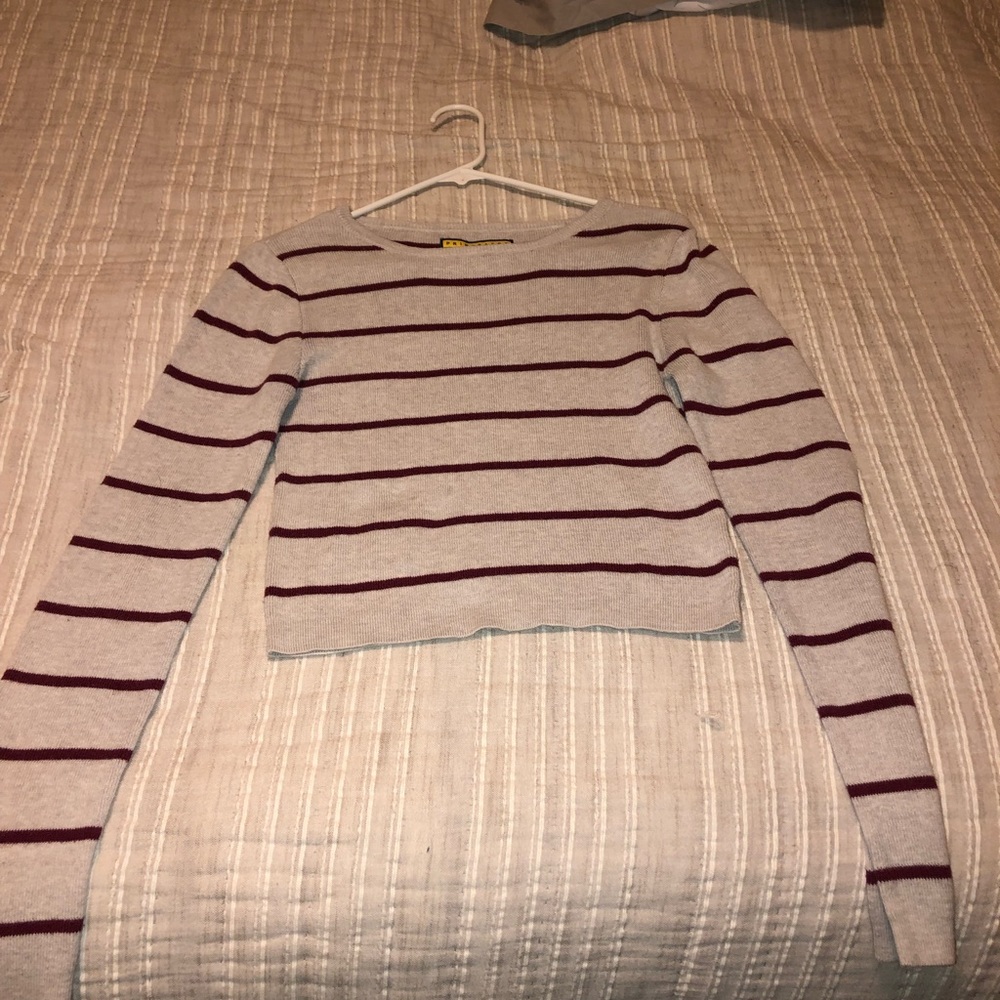 striped sweater